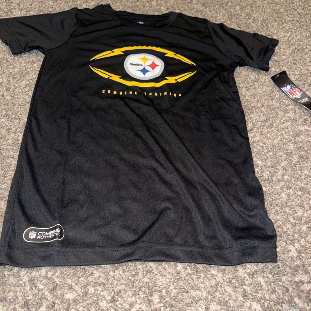 Pittsburg Steelers Combine Training Kids Shirt Size S-8